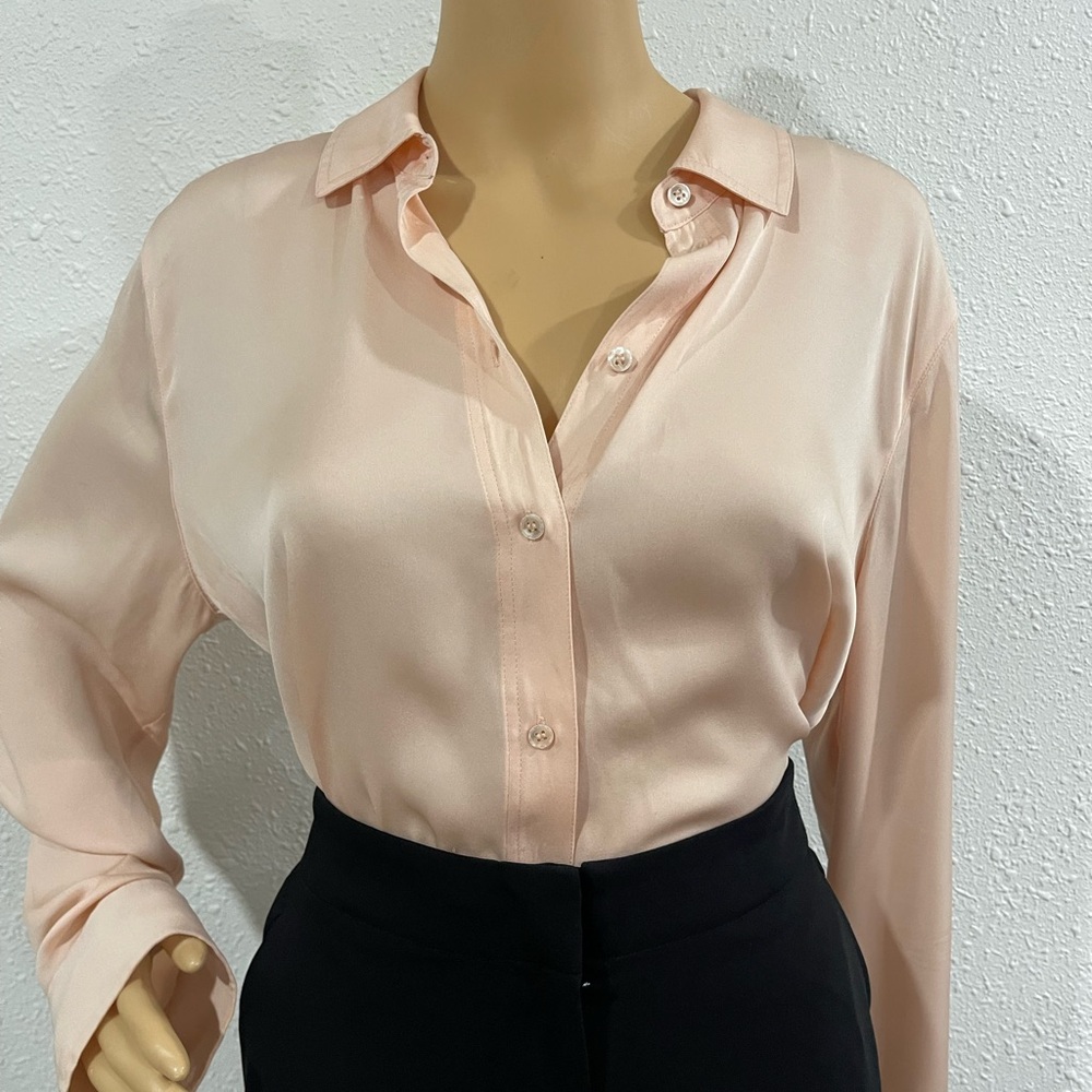 Vince Light Pink Button Down Shirt